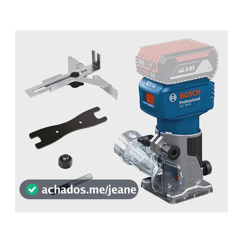 Tupia Fresa A Bateria Brushless Glf Bosch