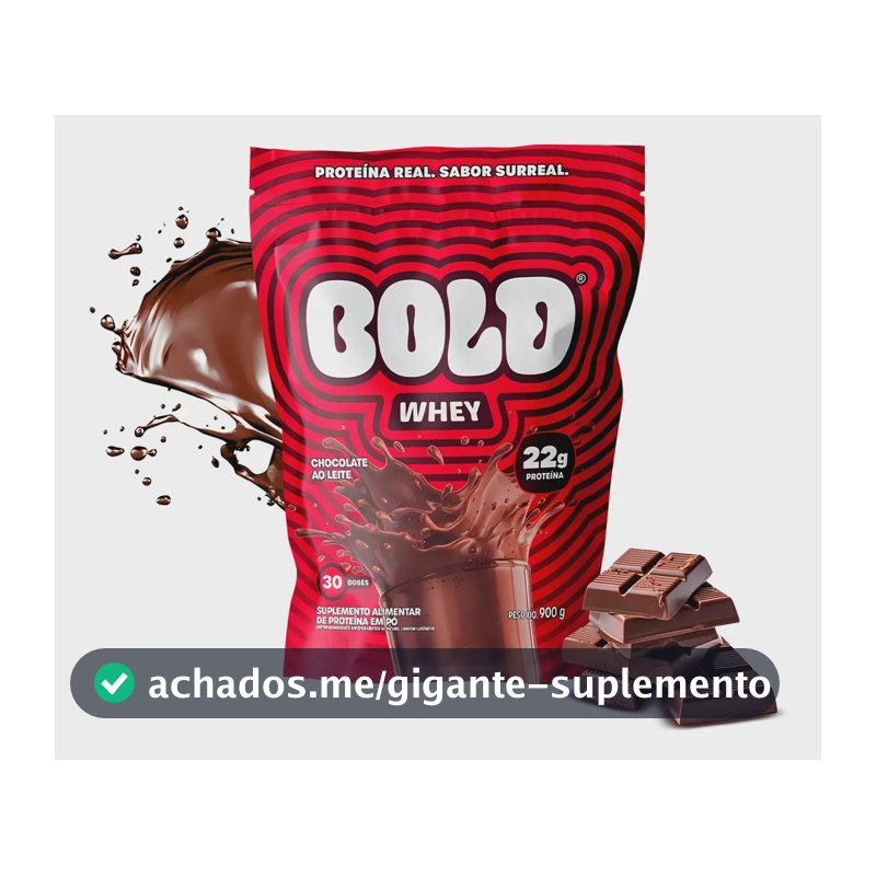 Bold Whey Chocolate Ao Leite Refil 900g