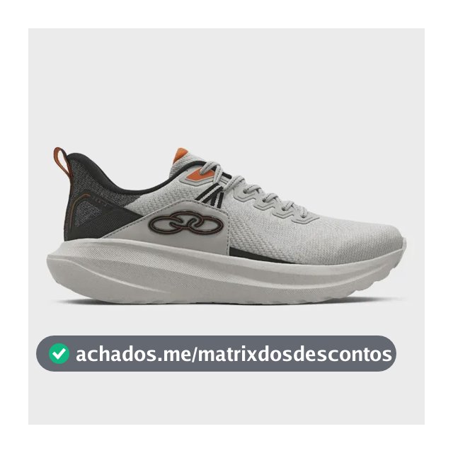Tênis De Caminhada Masculino Zex 2 Olympikus Branco/preto Liso 41 Br