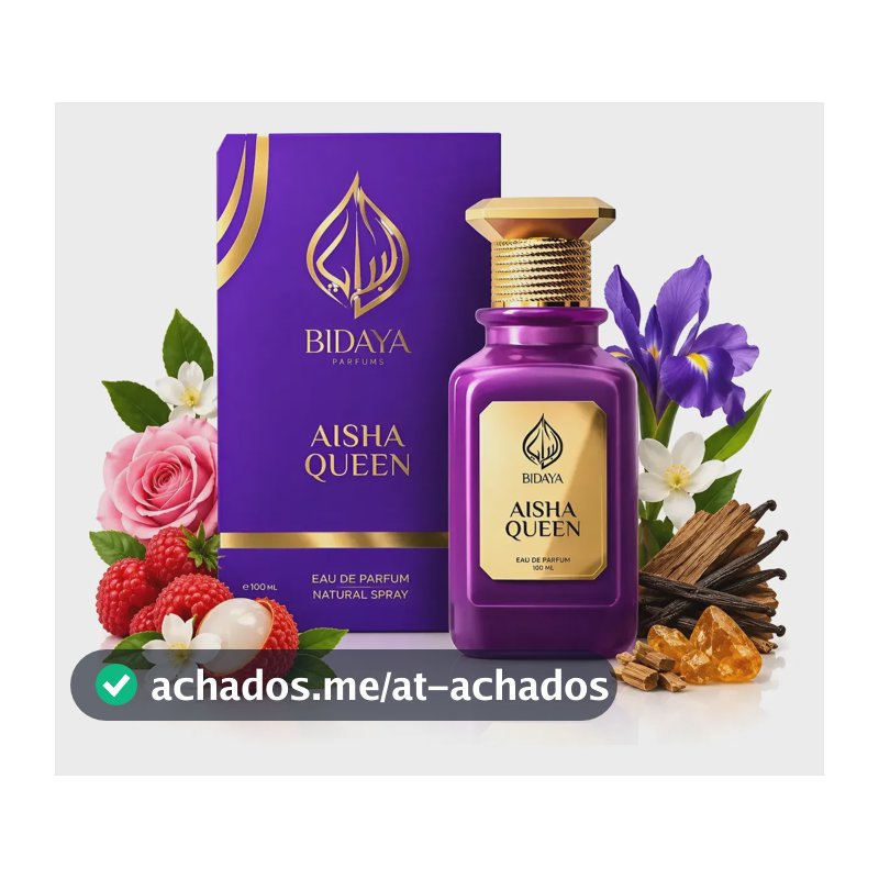 Perfume Árabe Bidaya Aisha Queen Floral Edp 100ml Feminino