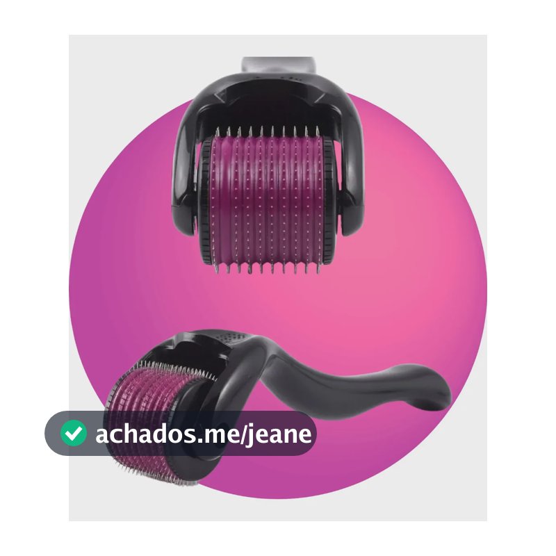 Dermaroller Derma Roller Syetem 540 Agulhas Arte da Pesca