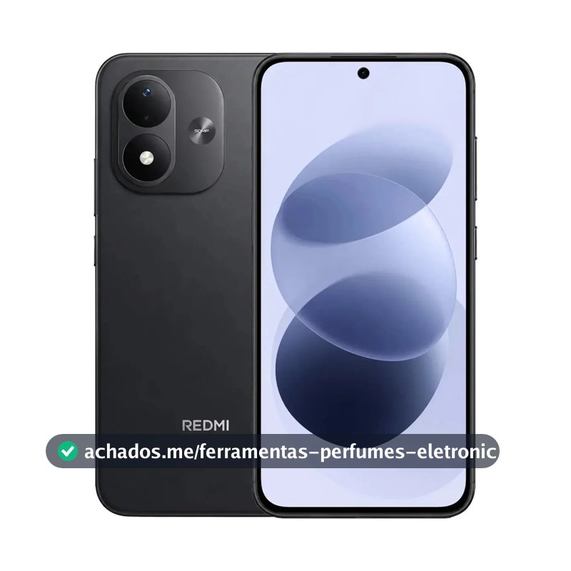 Smartphone Xiaomi Redmi Note 17 4G Global 256GB 8GB RAM Dual SIM Tela 6.99" - Preto