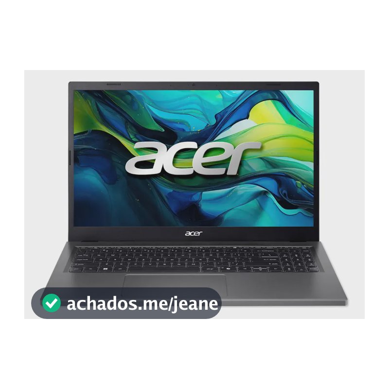 Notebook Acer Aspire Go 15 Ag15-51p-37dq I3 8gb 256gb Linux Cinza-escuro