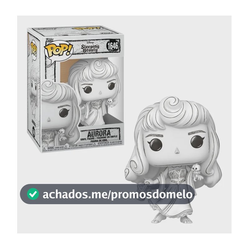 Boneco Funko Pop! Disney Esboços - Aurora