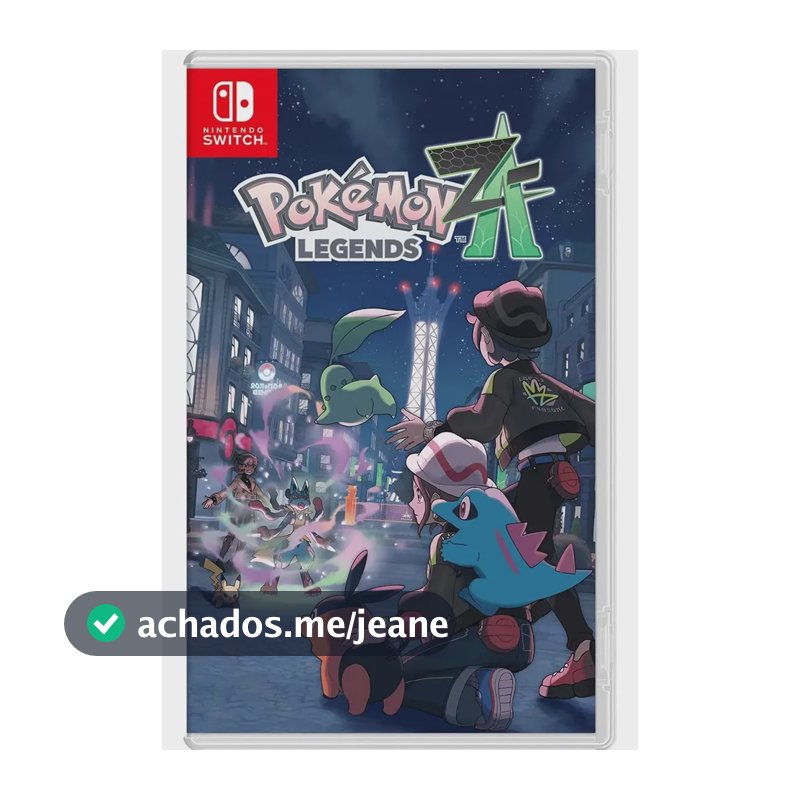 Jogo Pokemon Legends Z-a Uae Switch Midia Fisica