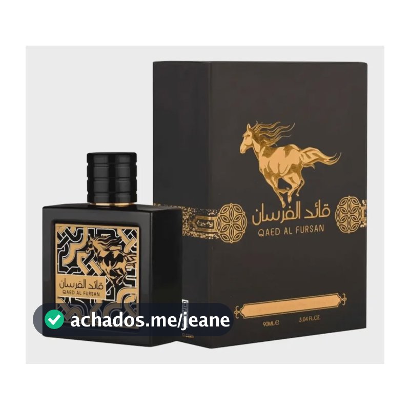 Perfume Lattafa Qaed Al Fursan Eau De Parfum - 90ml