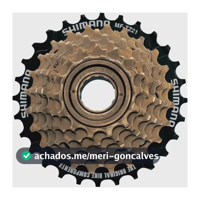 Roda Livre Catraca Shimano 7v Tz500 Preto/marrom 14 28