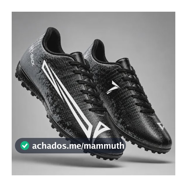 Chuteira Society Adulto Grama Sintética Futebol Sb 7 Promo
