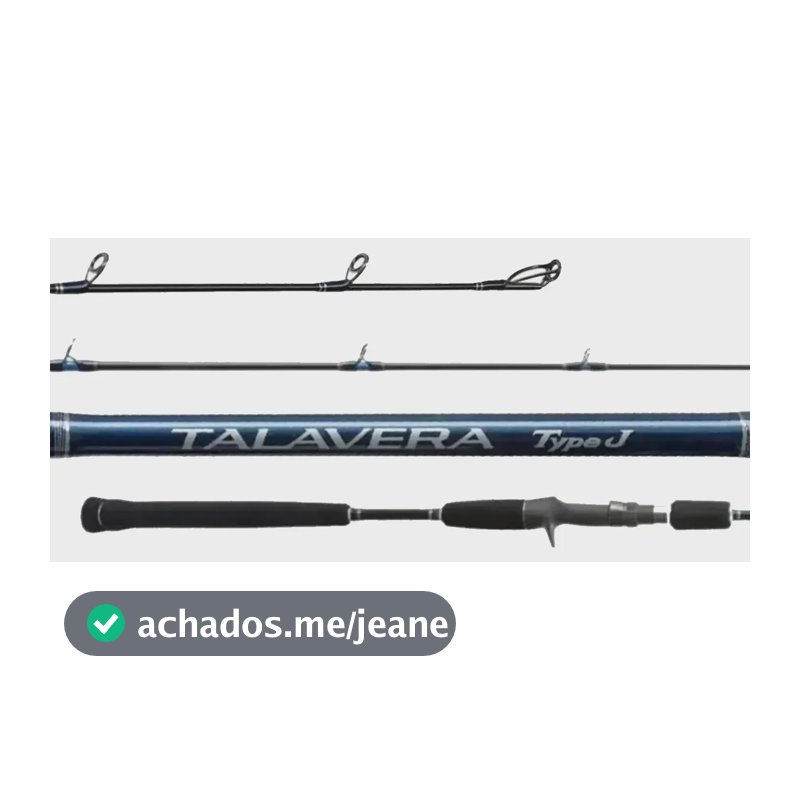 Vara Shimano Talavera Type J 1,83m 50lb Para Carretilha Única