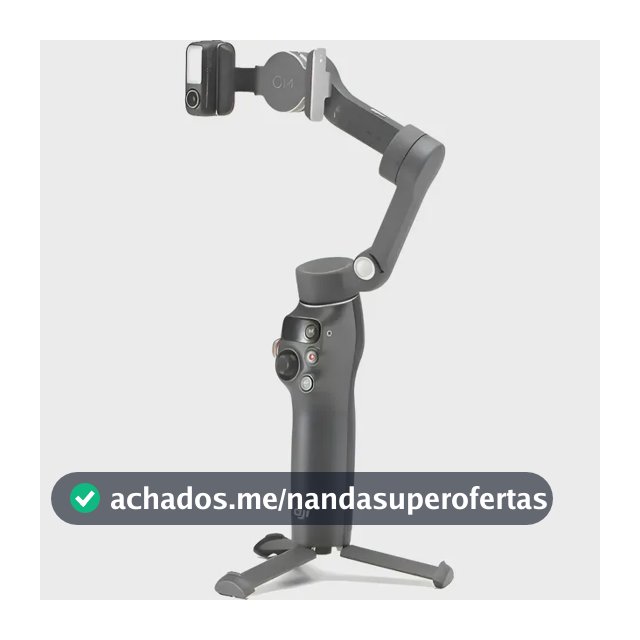 Estabilizador Osmo Mobile 7p Para Celular E Câmera Cinza