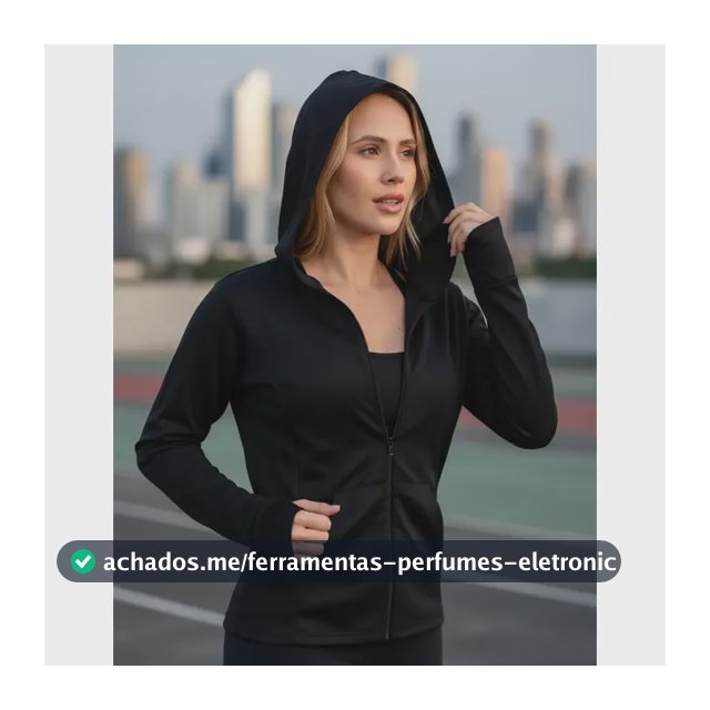Jaqueta Esportiva Com Capuz, Roupa Fitness, Academia Dry Fit