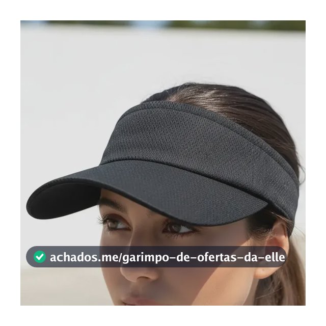 Viseira Praia Esportiva Corrida Ao Ar Livre Ajustável