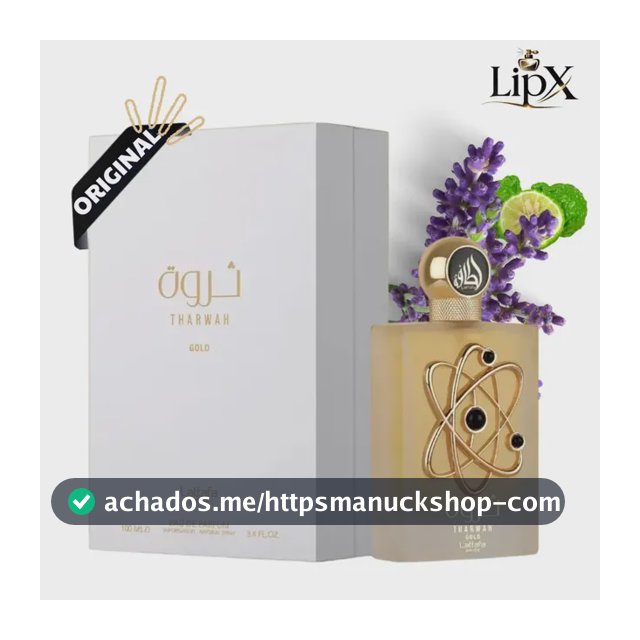 Perfume Feminino Árabe Tharwah Gold - Lattafa Pride Eau