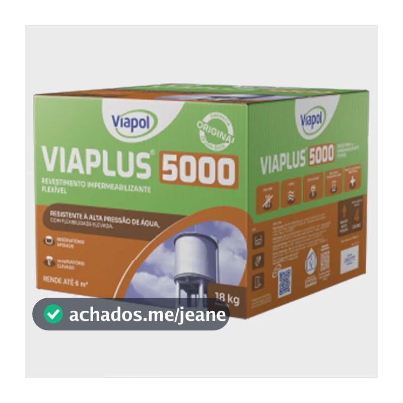 Argamassa 5000  Viaplus Flexível Viapol 18kg