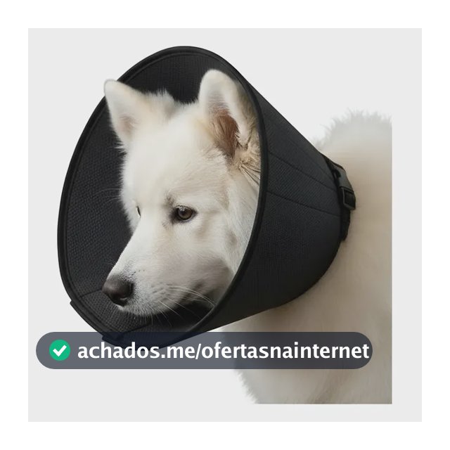 Colar Elizabetano Cone Macio Ajustavel Caes E Gato Tamanho M Cinza-escuro 4