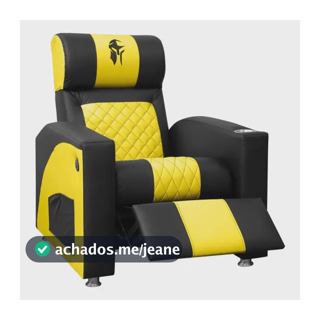 Poltrona Gamer Sparta Com Encosto Reclinável Carregador Usb