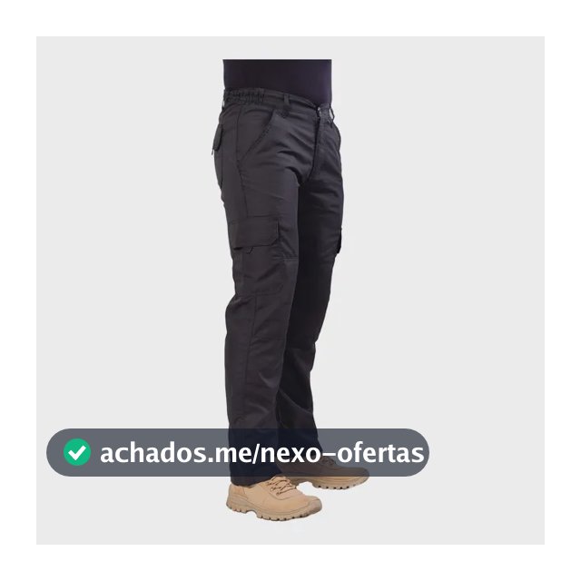Calça Tatica Militar Cargo Masculina Poly 6 Bolsos Reforçada
