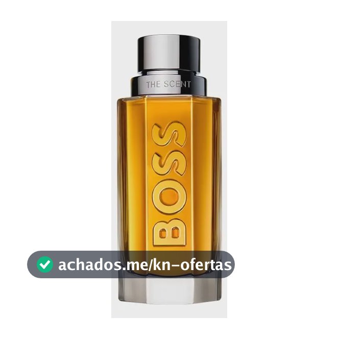 Perfume Masculino Boss The Scent Eau De Toilette Vidro Com 100ml Hugo Boss