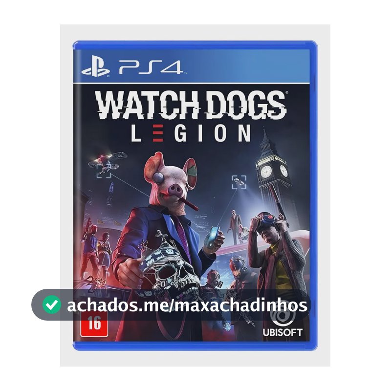 Watch Dogs Legion Ps4 (Lacrado)
