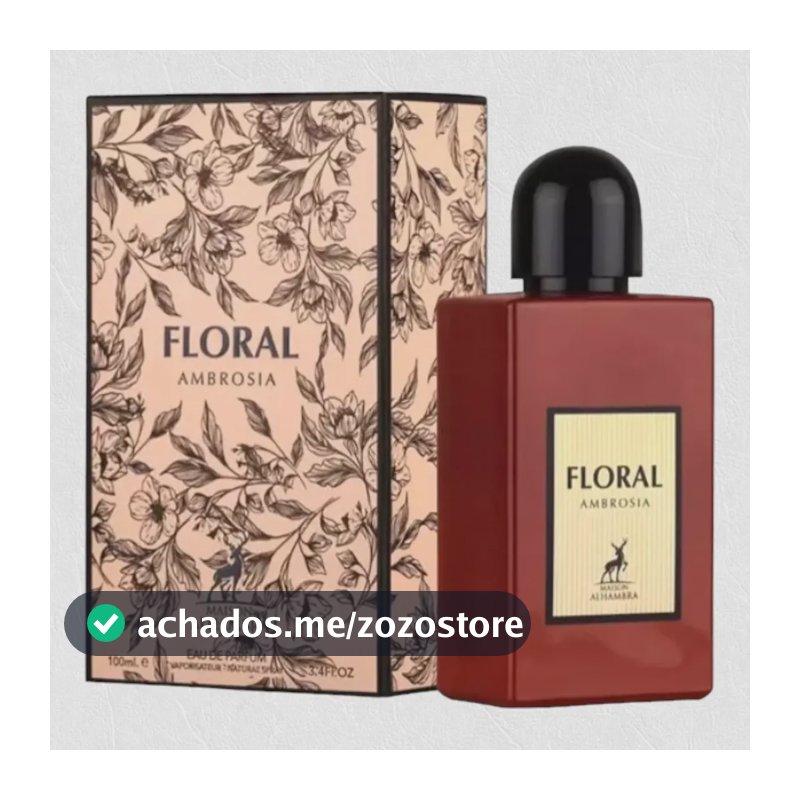 Floral Ambrosia Eau De Parfum Maison Alhambra 100ml Feminino