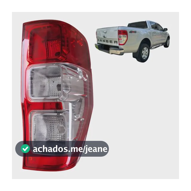 Lanterna Traseira Fitam Ranger 2012-2022 - Vermelha