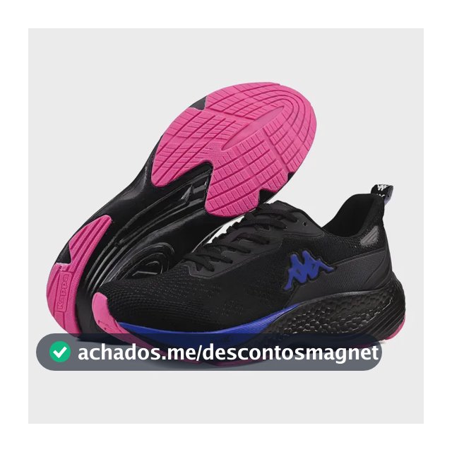 Tênis Kappa Pulse Rx Unissex Corrida Conforto
