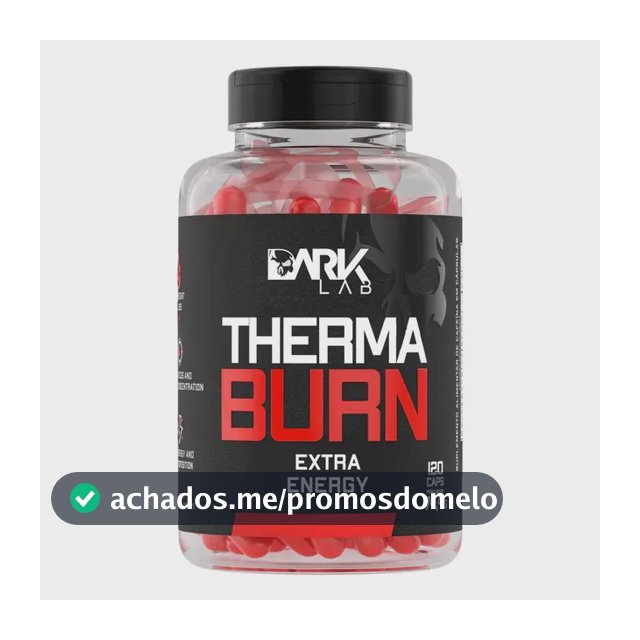 Termogênico Therma Burn 210mg De Cafeína 120 Caps Dark Lab Sabor Sem Sabor