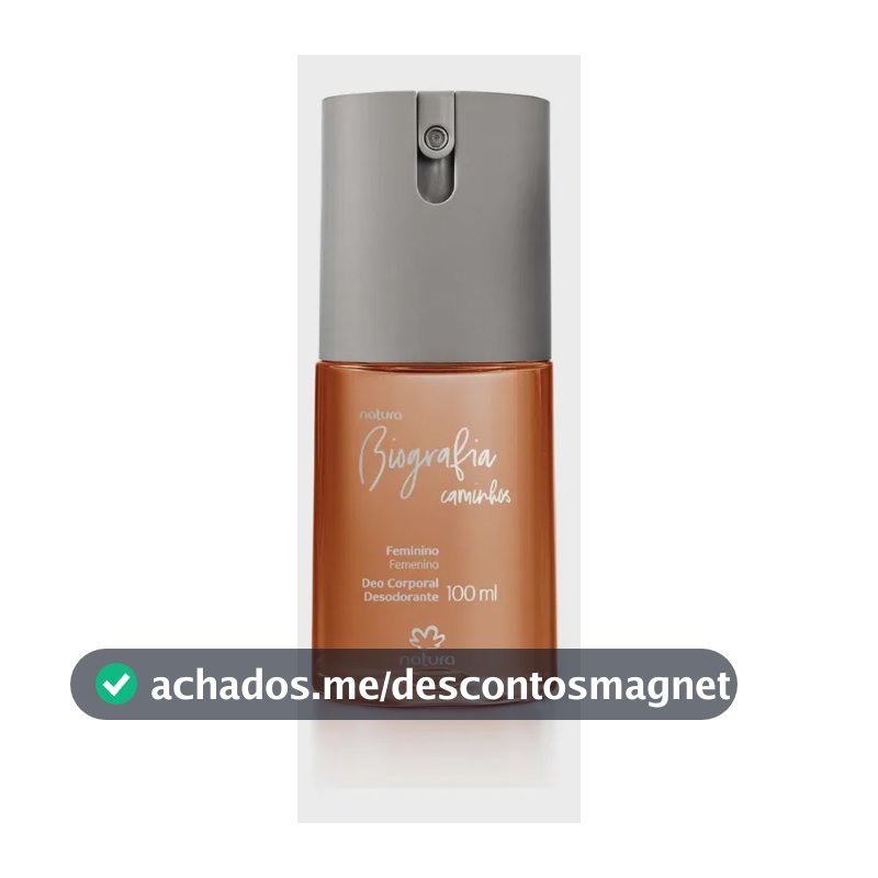 Natura Biografia Caminhos Feminino 100 Ml
