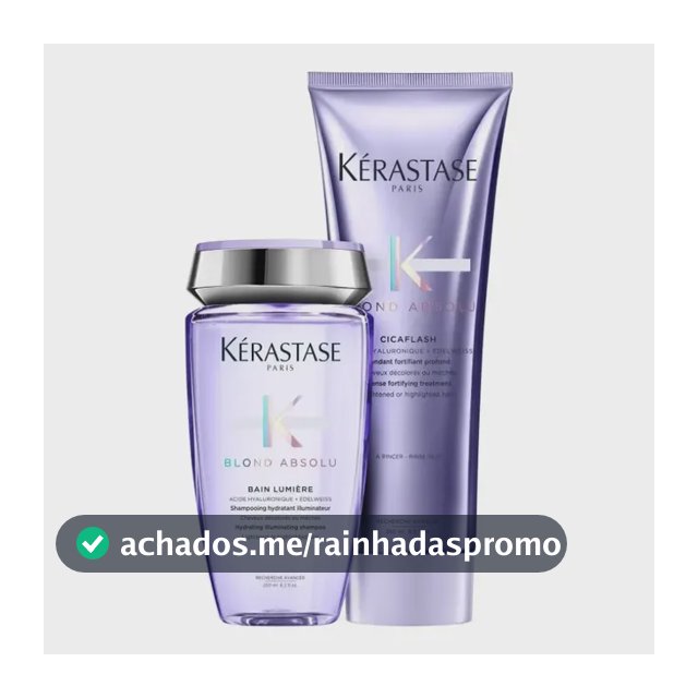 Kit Kérastase Blond Absolu Shampoo Lumiére E Cicaflash
