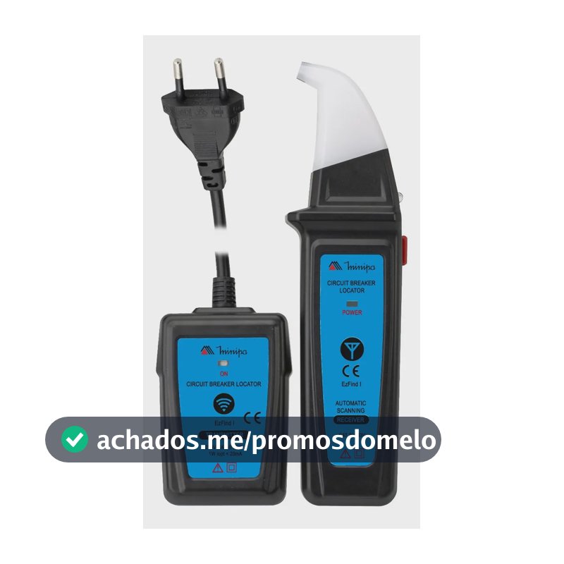 Localizador De Disjuntor Minipa Ezfind I