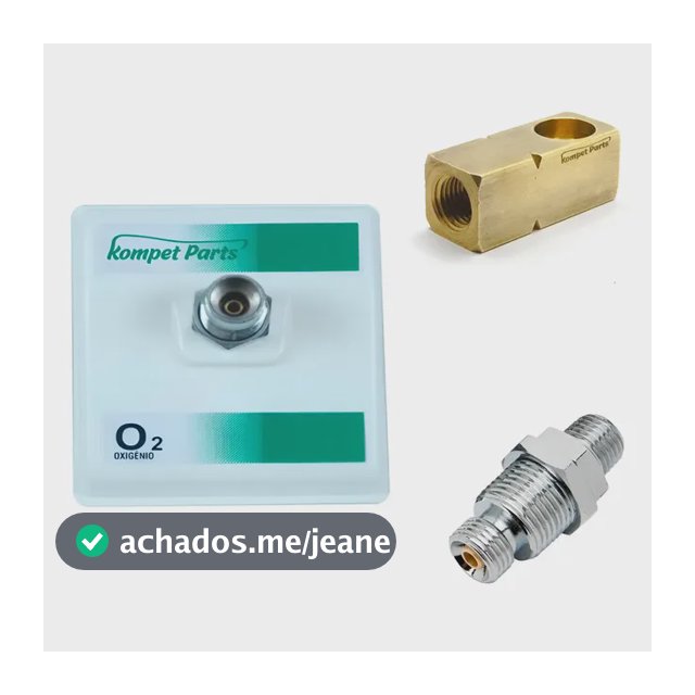 Ponto De Consumo Oxigenio + Tarugo Embutido Gases Medicinais