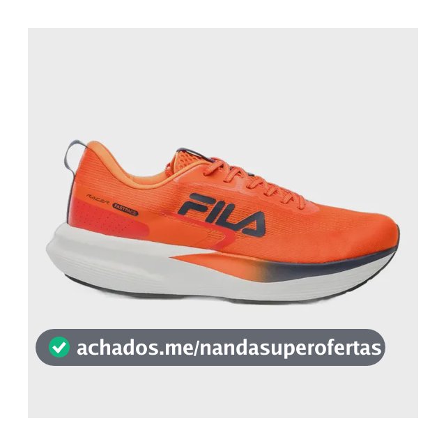 Tenis Fila Racer Fastpace Masculino - Corrida - Original+n.f