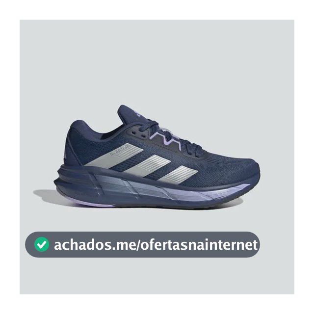 Tênis Feminino Questar 3 adidas Tecind/silvmt/glopur Liso 36 Br