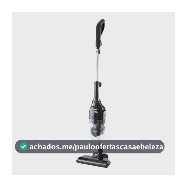Aspirador De Pó Vertical Philco Filtro Ciclone Preto 110v