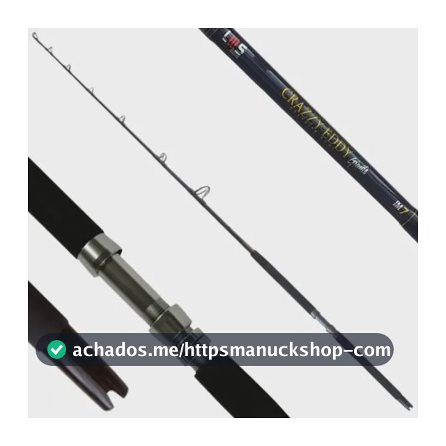Vara Lumis Crazzy Eddy Giants 1,98 M 80 - 150 Lb Rio / Mar