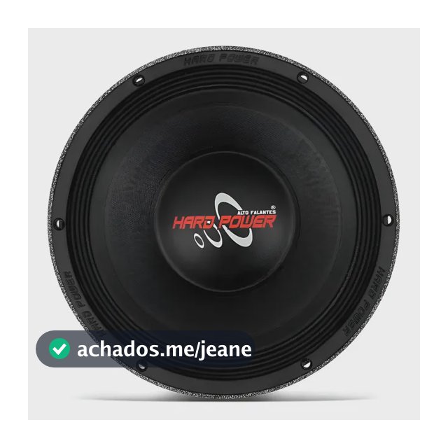 Alto Falante Hard Power Hp 1850w Rms 12 Polegadas Pancadão