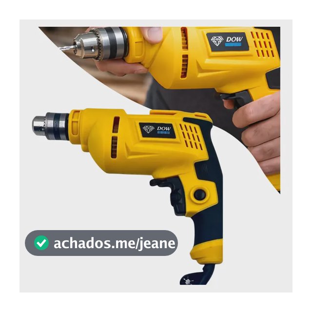 Furadeira Parafusadeira 850w Mandril Chave 10 Mm