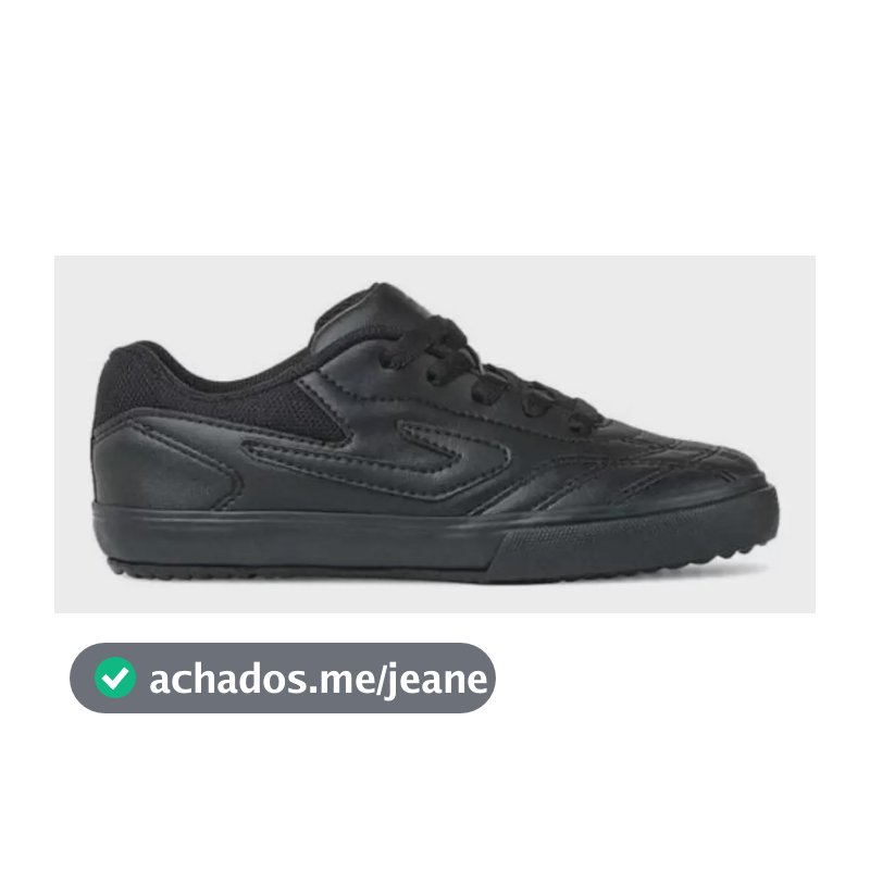 Tênis Masculino Futsal Topper Dominator 3 Infantil Conforto Preto-preto 36 Br