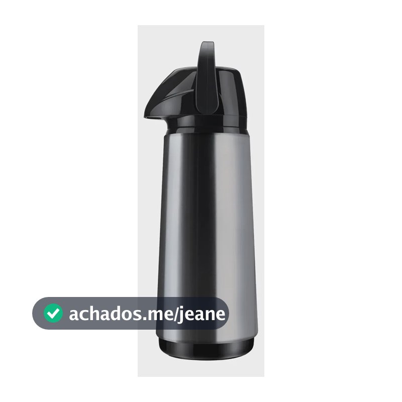 Garrafa Térmica Invicta Air Pot Slim 100100020105 Prateado 1,8l Inox