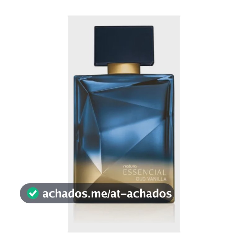 Eau De Parfum Essencial Oud Vanilla Masculino 100ml - Natura