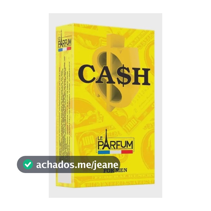Perfume Paris Elysees Cash Men Masc. 75 Ml