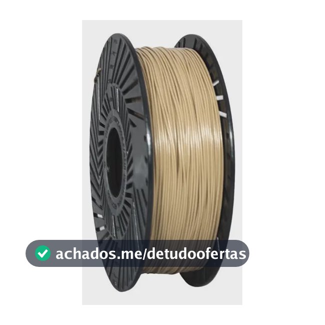 Filamento PLA Areia Bege 1,75mm 1kg para Impressora 3D da 3D Lab