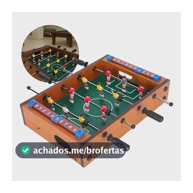 Brinquedo Infantil Mini Mesa De Pebolim Em Madeira Verde-escuro
