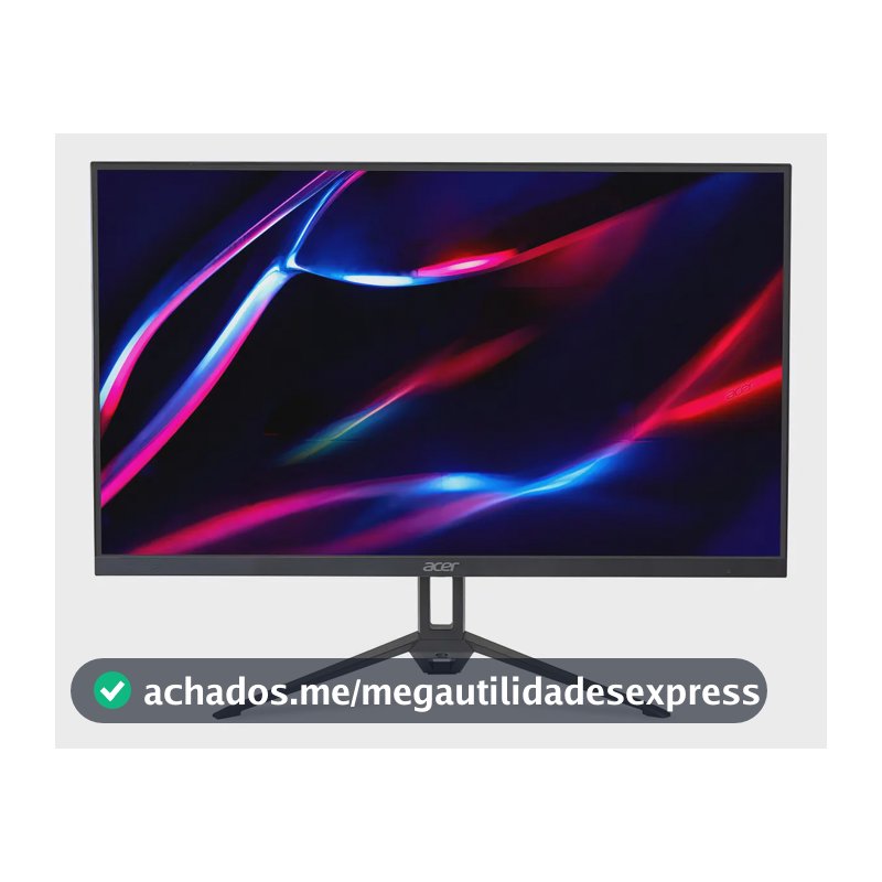 Monitor Gamer Acer Nitro KG243Y P1bip 23,8″ | Full HD • 144Hz • 1ms VRB • IPS • HDMI • DisplayPort • ZeroFrame