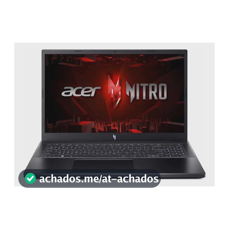 Notebook Gamer Acer Nitro V ANV15-51-57WS Intel® Core™ i5-13420H 13ªGeração 512SSD 8GB Nvidia® GeForce® RTX 3050 GDDR6 Linux Gutta 15,6'