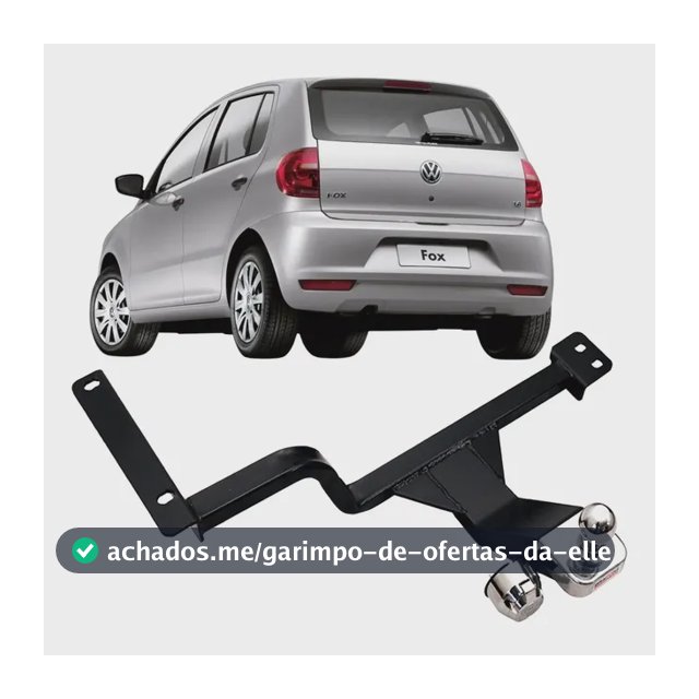 Engate Reboque Rabicho Braconi Fixo Fox 2005 A 2021 450kg