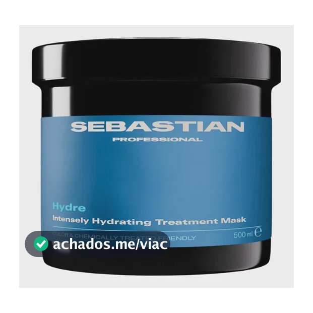 Máscara capilar Sebastian Hydre hidratação de 500mL 500g
