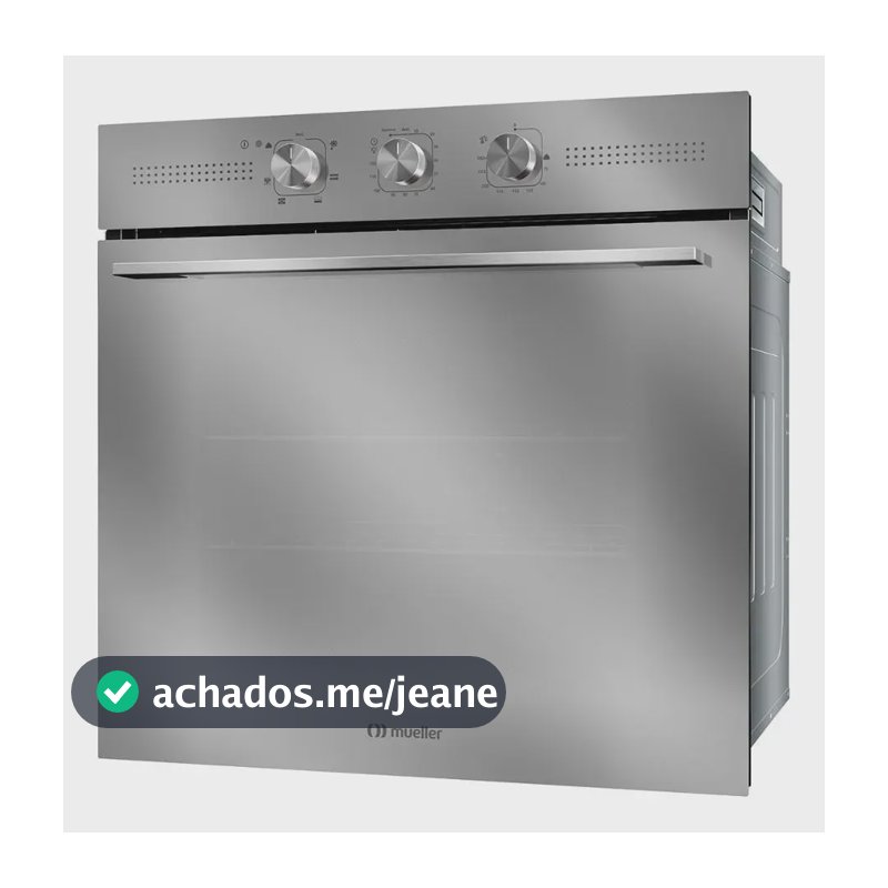 Forno Elétrico De Embutir Mueller Espelhado 70 L