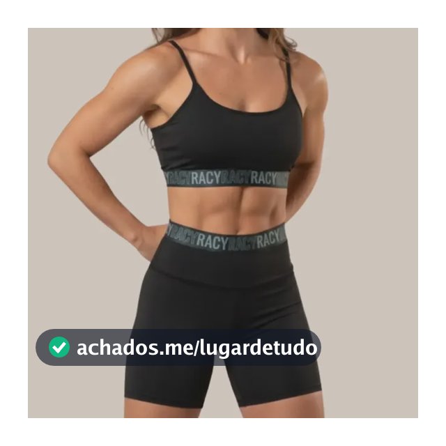 Conjunto De Academia Short E Top Fitness Zero Transparencia