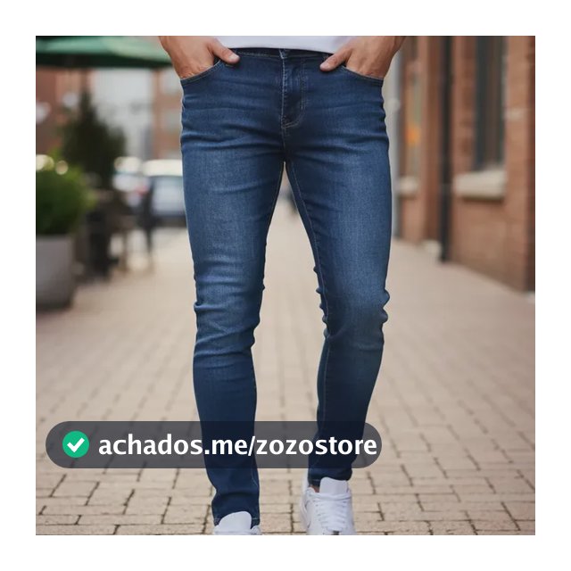 Calça Jeans Masculina Original Elastano Lycra